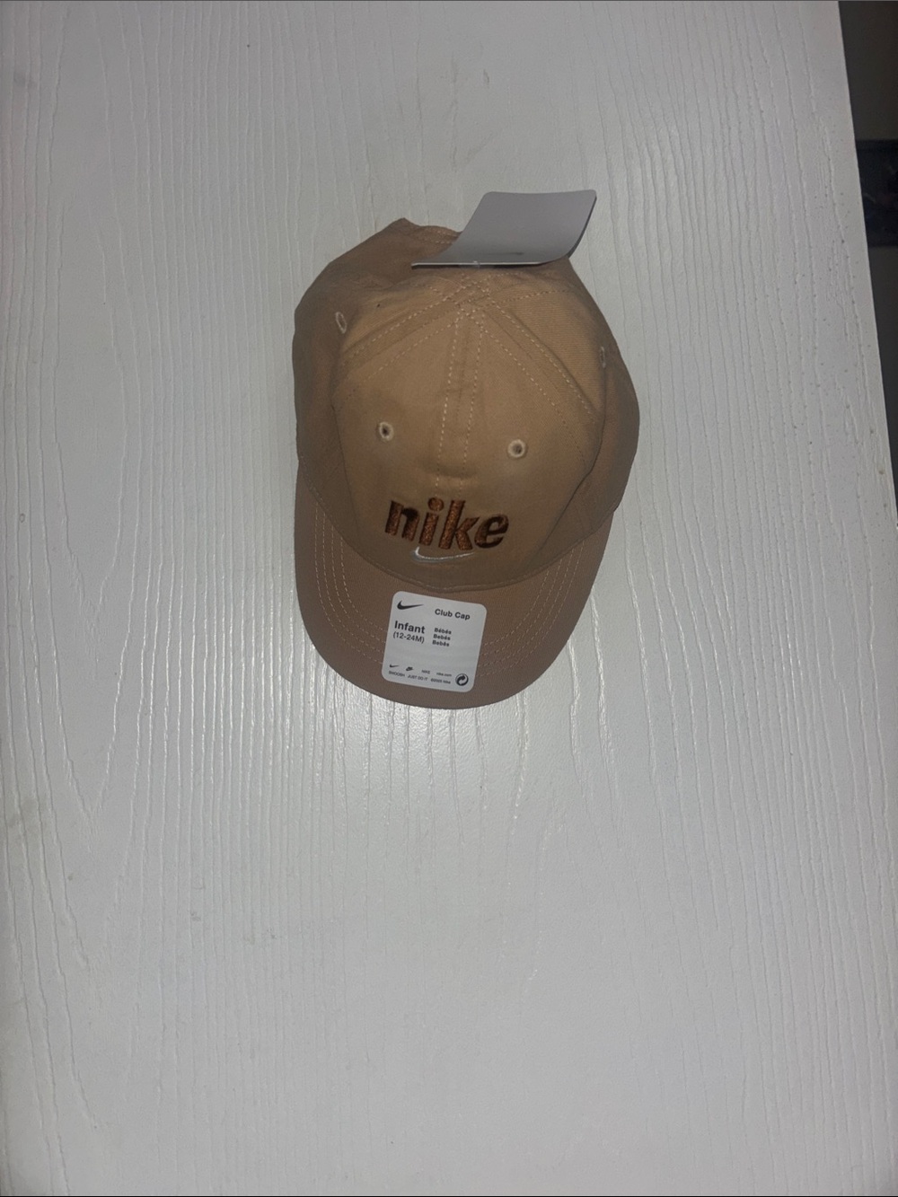 Nike Tan Club Cap with Embroidered Logo